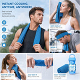 ⏰Last Day Buy 1 Get 1 Free❄💦Cold Sweat Towel You Can Use Anywhere, Anytime! Reusable Soft Absorbent Cooling Portable