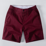 Elastic Waist Chino Shorts