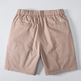 Elastic Waist Chino Shorts