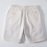Elastic Waist Chino Shorts
