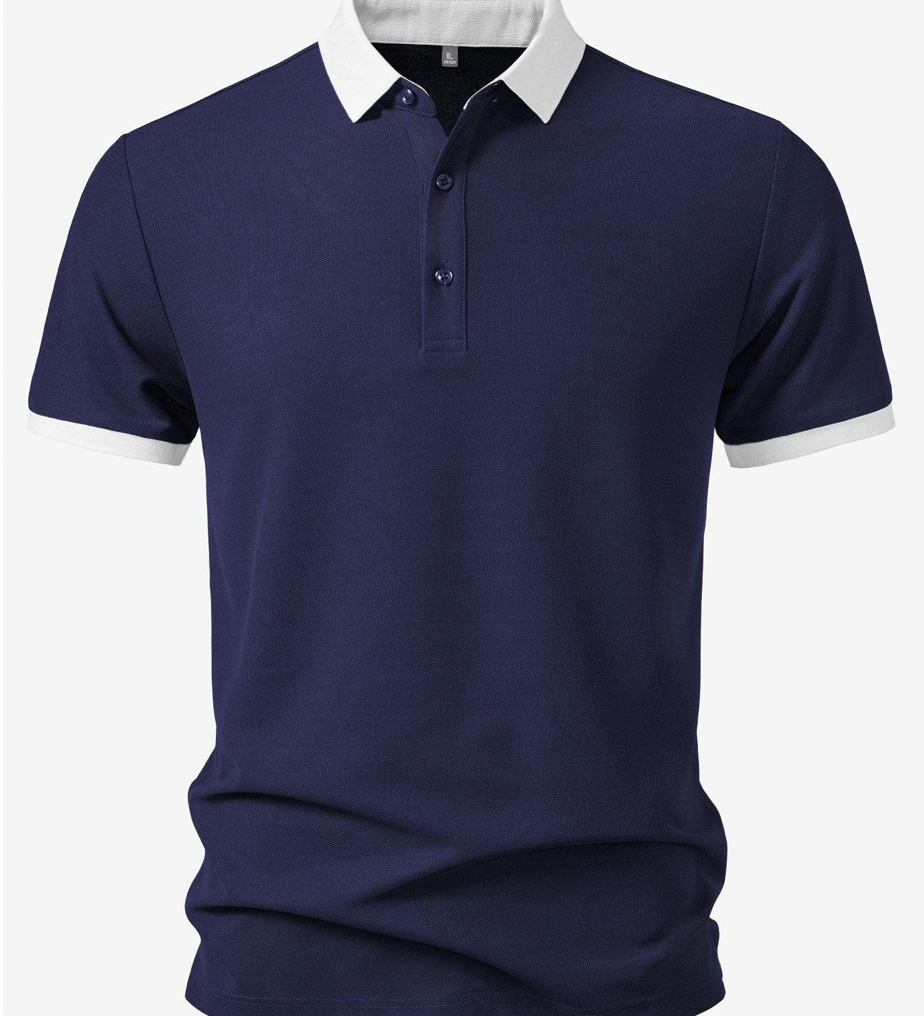 Contrast Collar Polo