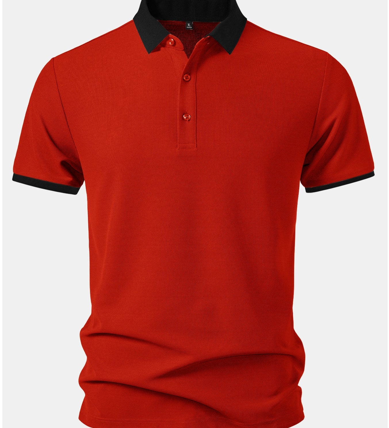 Contrast Collar Polo