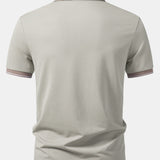 Contrast Johnny Collar Polo