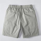 Elastic Waist Chino Shorts