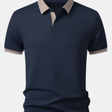 Contrast Johnny Collar Polo