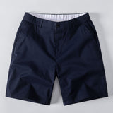 Elastic Waist Chino Shorts