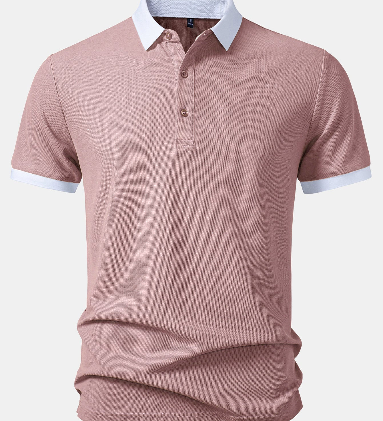Contrast Collar Polo