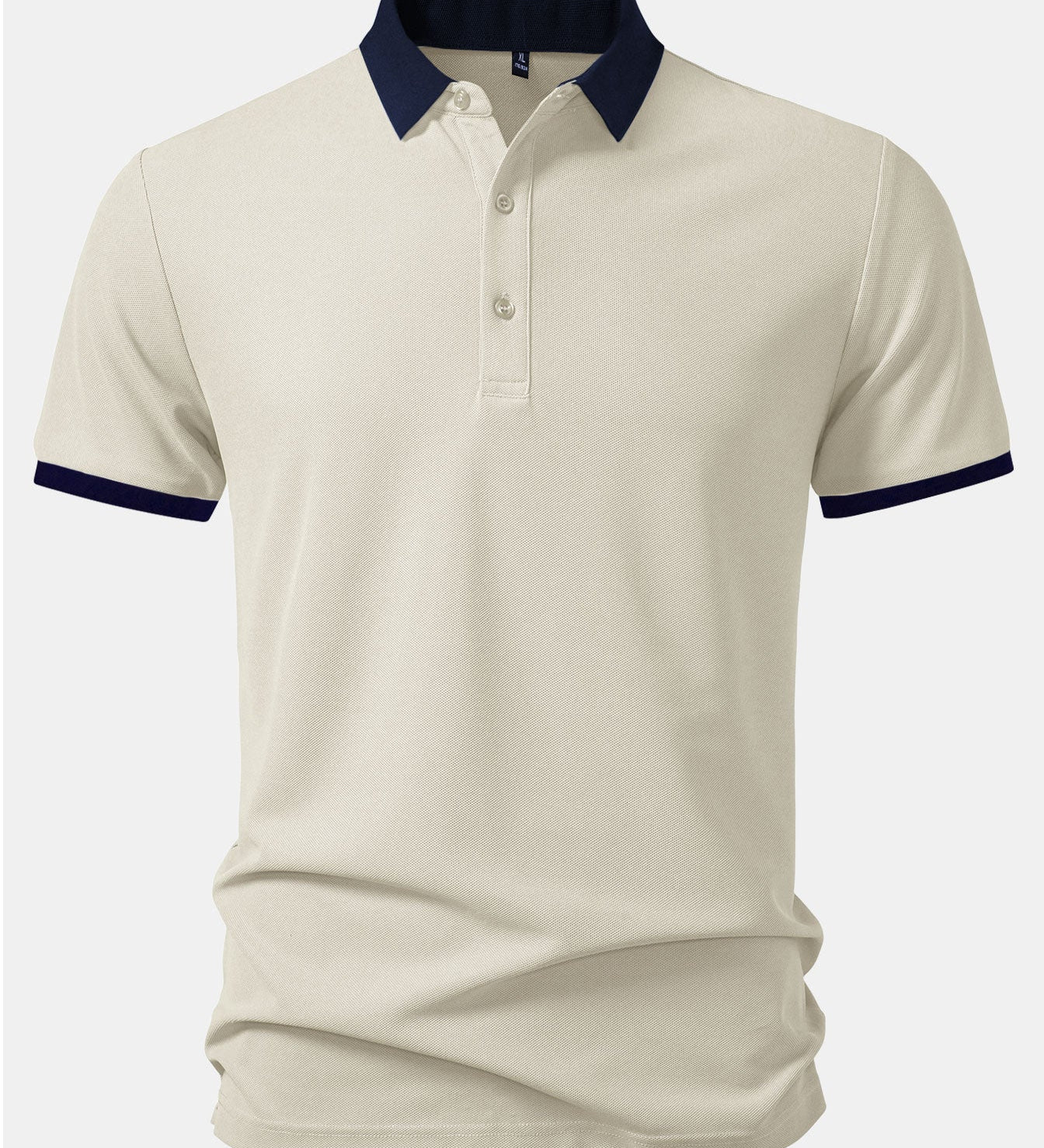 Contrast Collar Polo