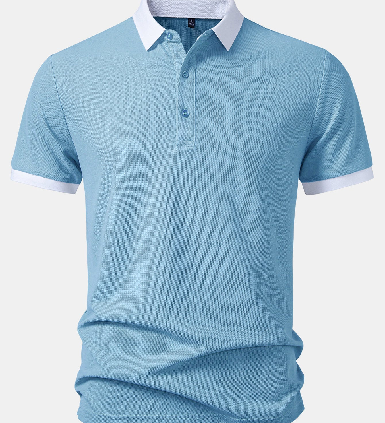 Contrast Collar Polo