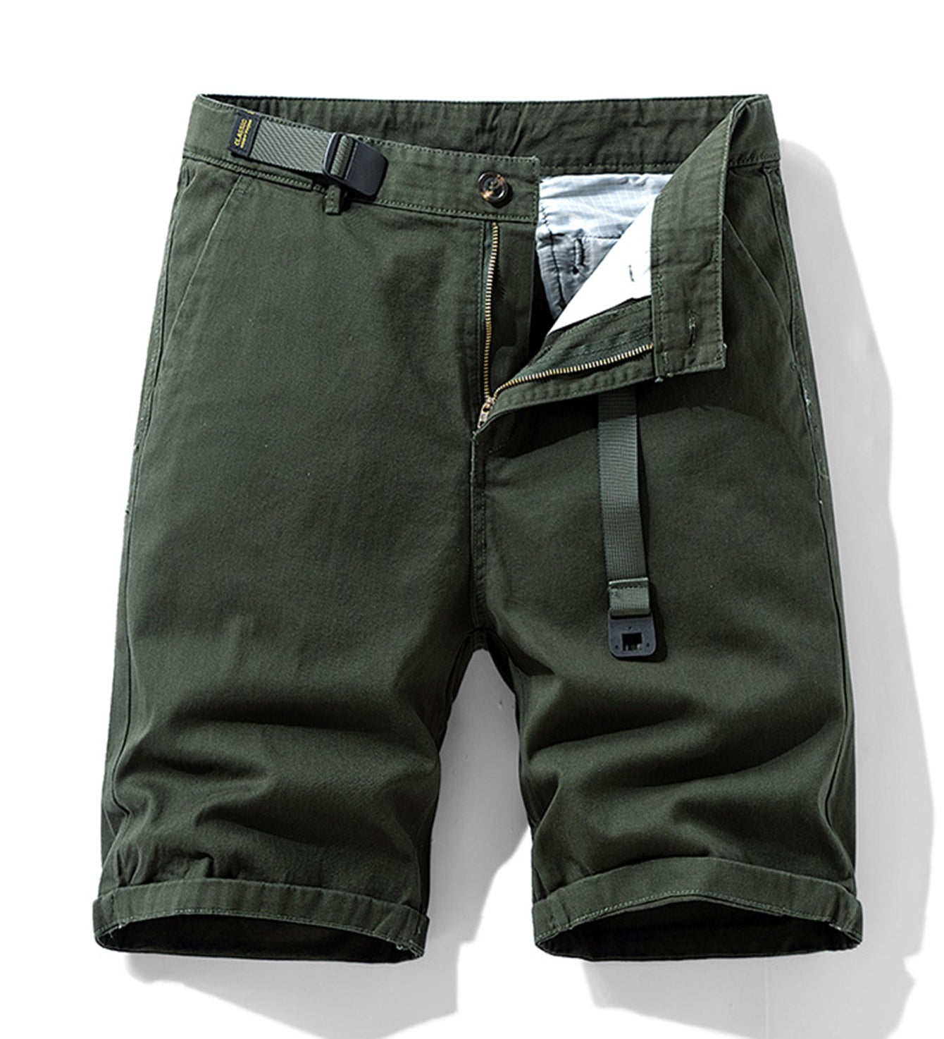 Chino Shorts With Belt