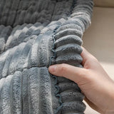 Plush Quilted Non-Slip Pet Sofa Protector Cover