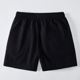 Leopard Print Patchwork 6" Shorts