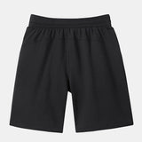Smiley Print Mid Length Shorts