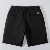 Elastic Waist Chino Shorts