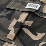 Camouflage Drawstring Cargo Shorts