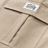 Solid Color Cargo Drawstring Shorts