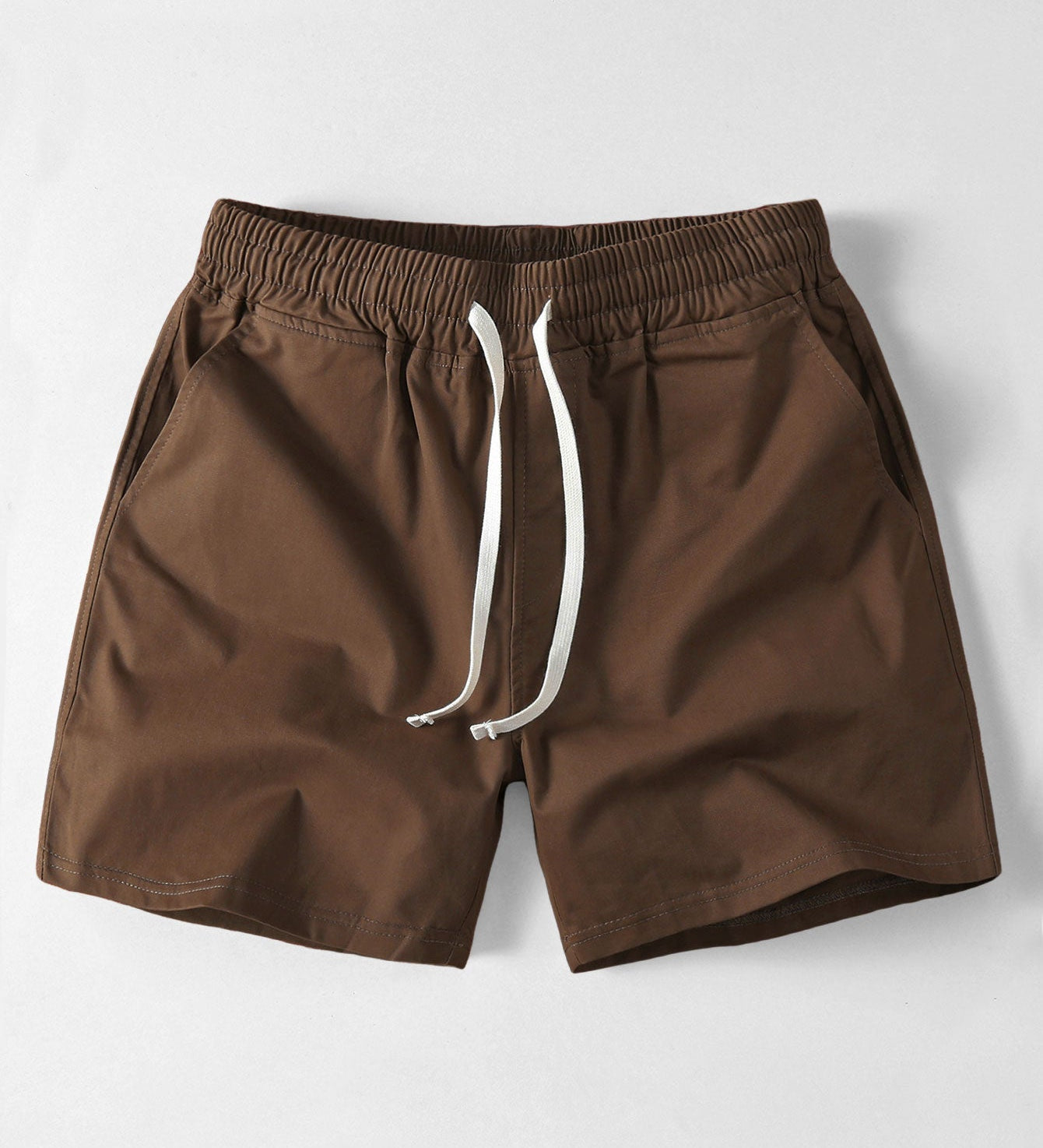 Cotton Drawstring Chino 5" Shorts