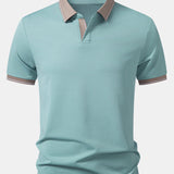 Contrast Johnny Collar Polo