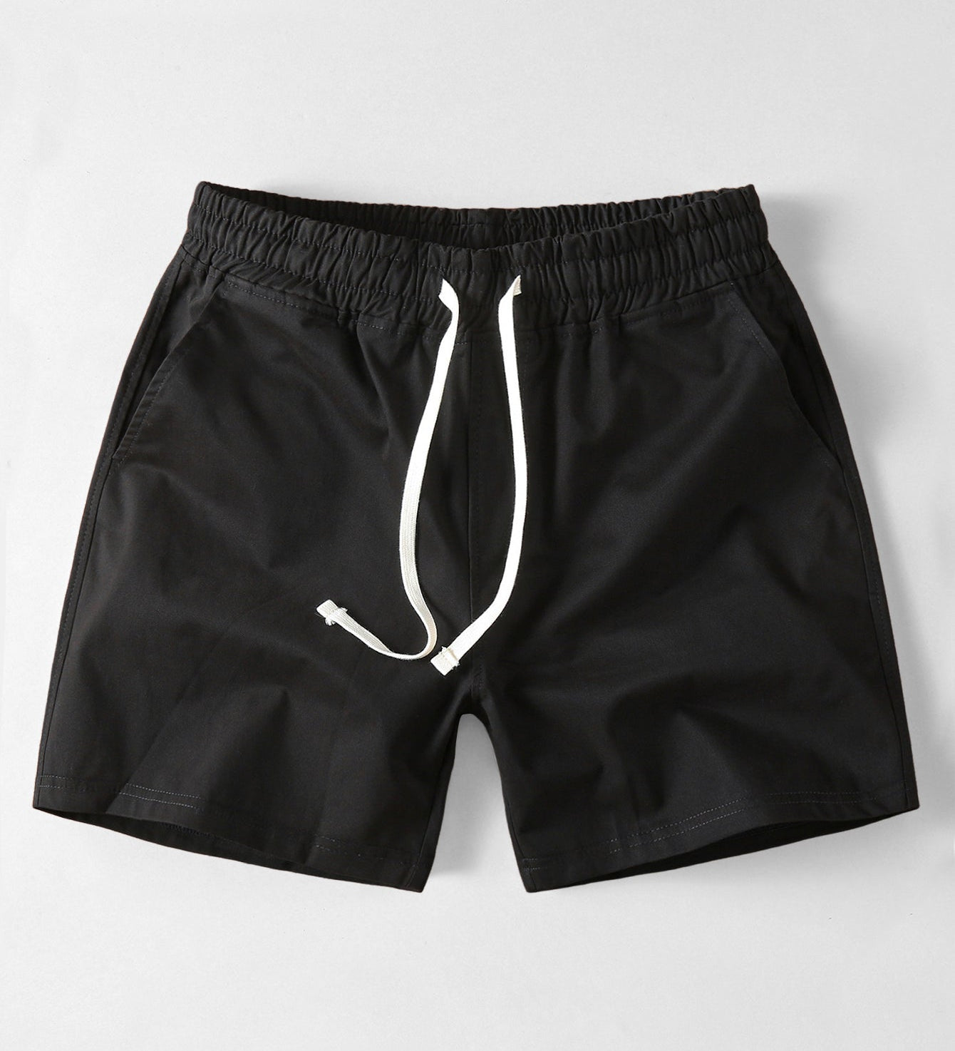 Cotton Drawstring Chino 5" Shorts