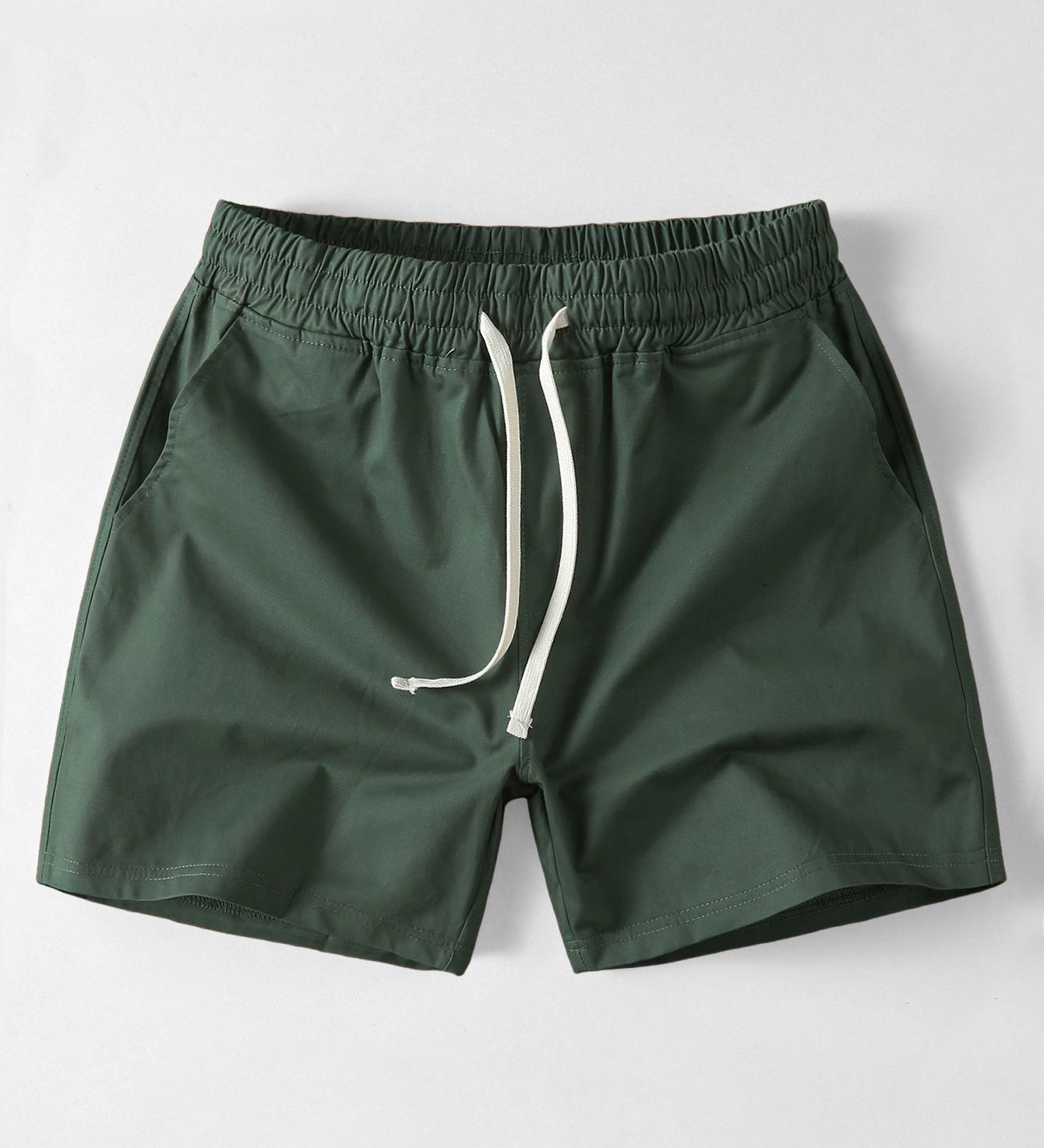 Cotton Drawstring Chino 5" Shorts