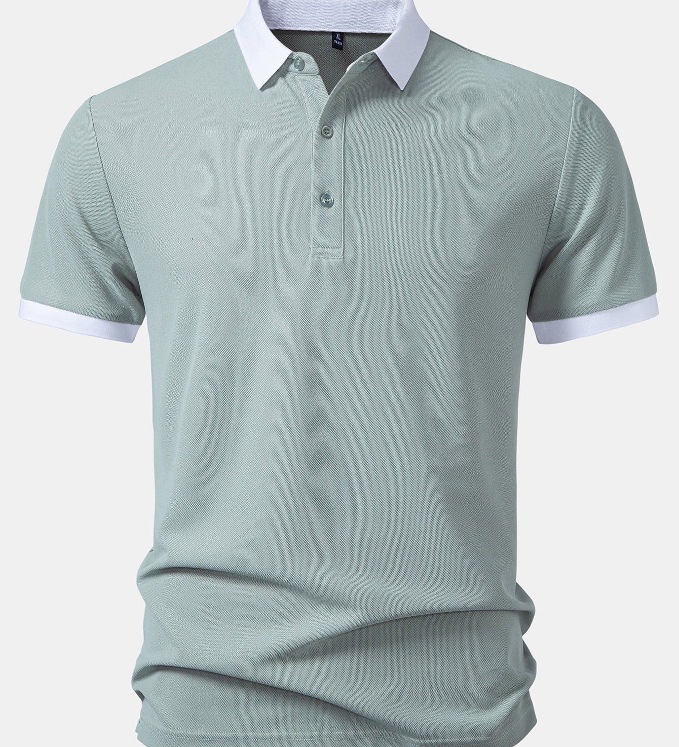 Contrast Collar Polo