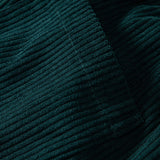 Ethnic Geometric Jacquard Patchwork Corduroy Shorts
