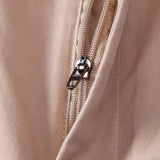 Elastic Waist Chino Shorts