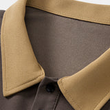 Contrast Collar Polo