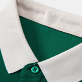 Contrast Collar Polo