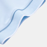 Contrast Trim Johnny Collar Polo