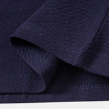 Contrast Trim Zipper Polo