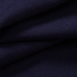 Contrast Trim Zipper Polo