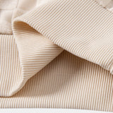 Checkerboard V-Neck Knit Polo