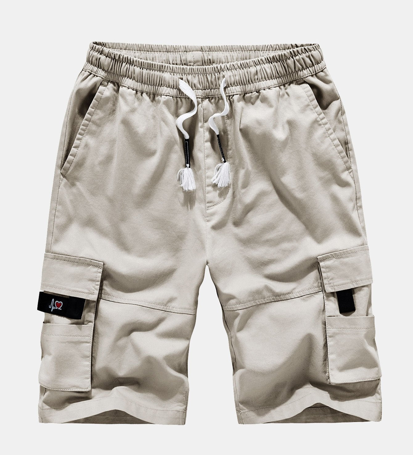 Drawstring Chino Cargo Shorts
