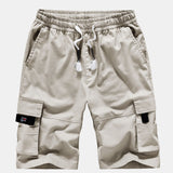 Drawstring Chino Cargo Shorts
