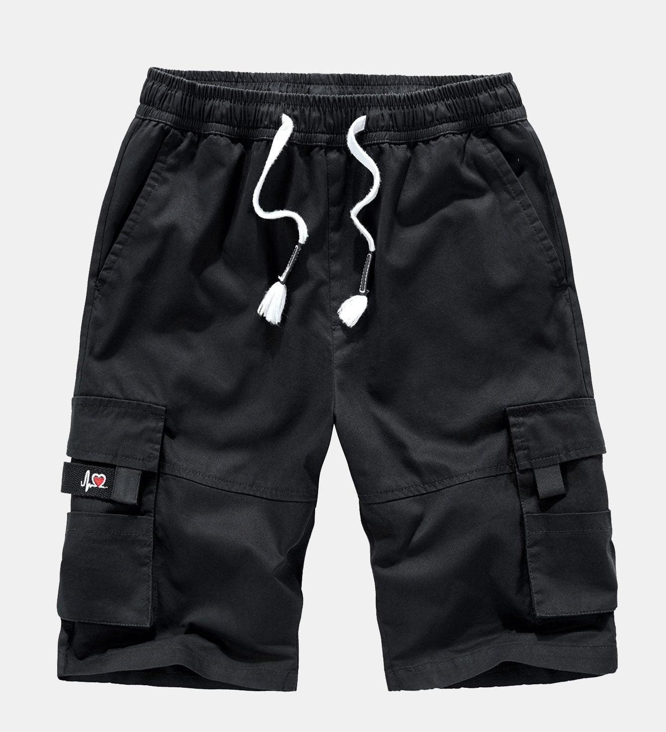Drawstring Chino Cargo Shorts