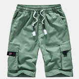 Drawstring Chino Cargo Shorts