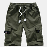 Drawstring Chino Cargo Shorts