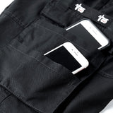 Drawstring Chino Cargo Shorts
