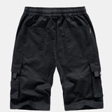 Drawstring Chino Cargo Shorts