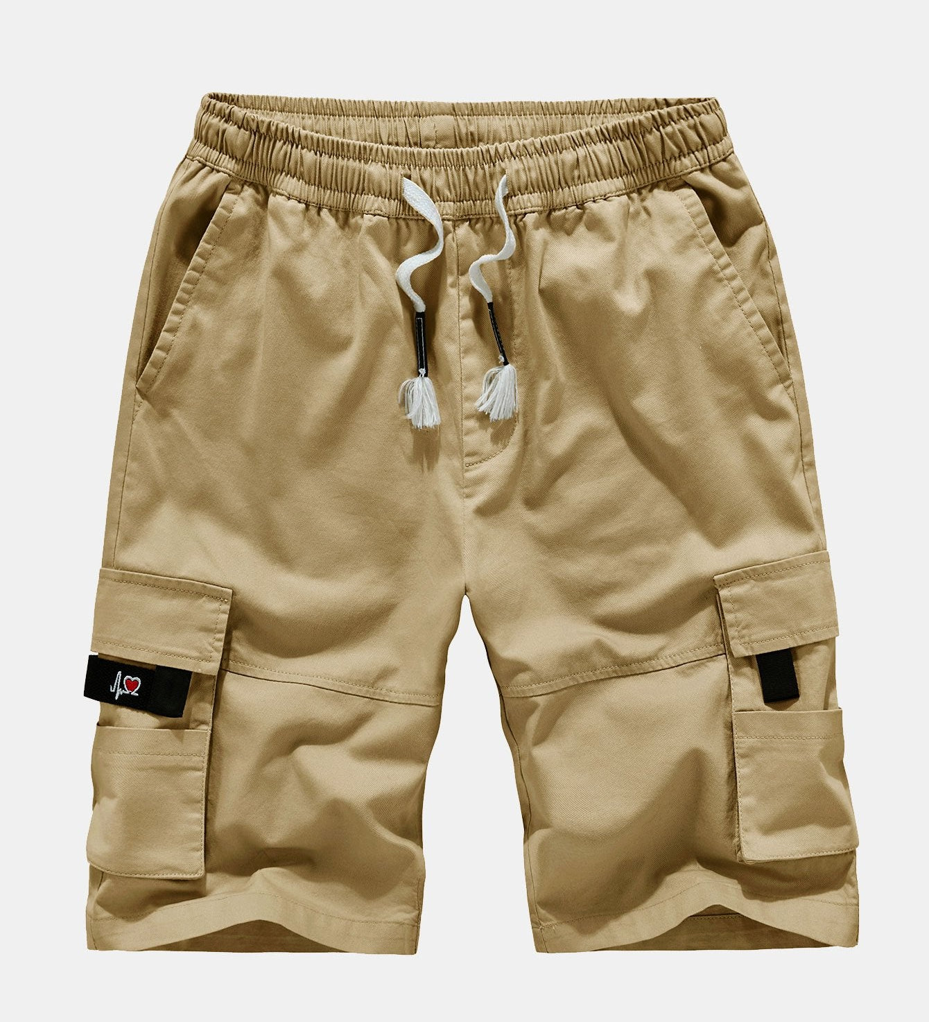 Drawstring Chino Cargo Shorts