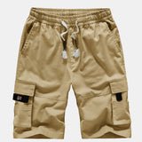 Drawstring Chino Cargo Shorts
